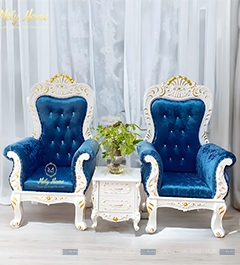 Hình ảnh ghế nail phong cách tân cổ điển